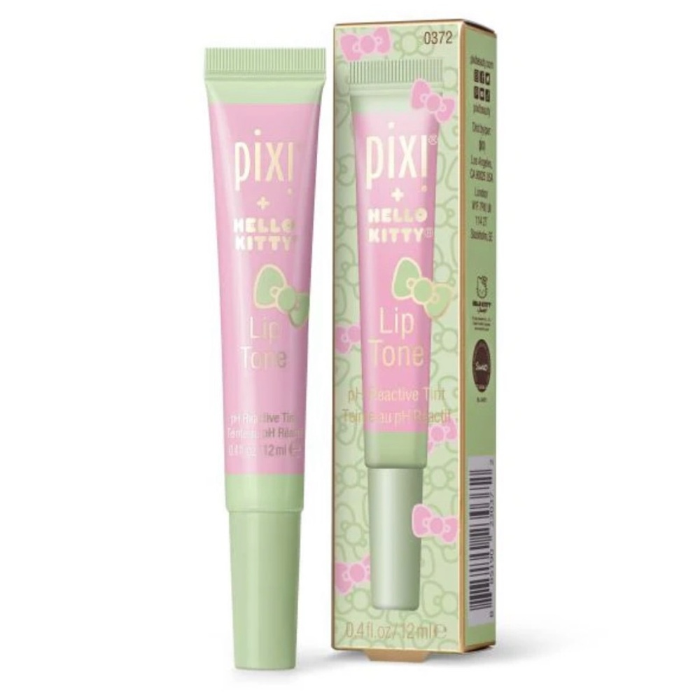 PIXI X HELLO KITTY Lip Tone in Prettiness Soft Glossy Pink Lip Gloss Full Size